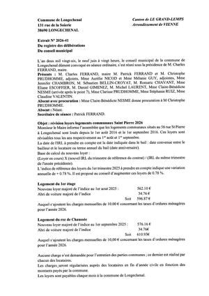 2026 41 Revision Loyers Logements Saint Pierre