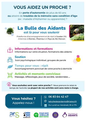 Affiche Bulles Des Aidants