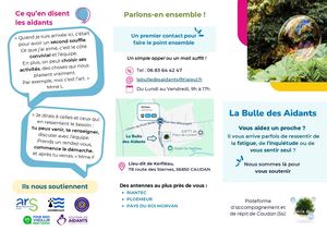 Brochure La Bulle Des Aidants