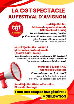 PROGRAMME AVIGNON 2026