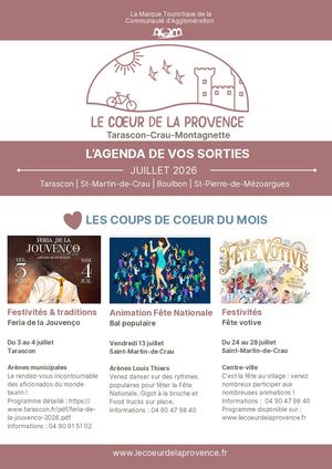 Agenda Juillet 2026