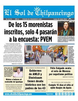 El Sol De Chilpancingo 29 Junio 2026 Compressed