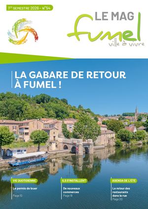 Bulletin municipal - Fumel - 1er semestre 2026