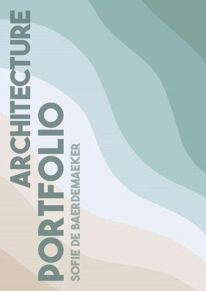 Portfolio Architecture - Sofie De Baerdemaeker