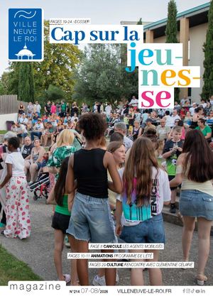Villeneuve Magazine N°214 - Juillet-Août 2026