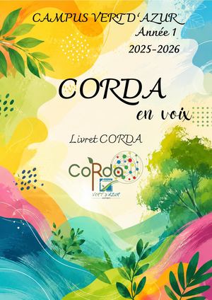 Corda Livret Annee 1