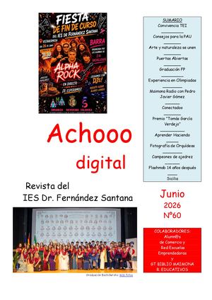 Achooo Digital Nº60 Junio 2026