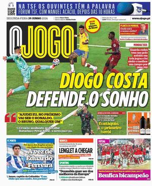 2026 06 29 Diario O Jogo Pt