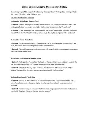 Digital Sailors Activity