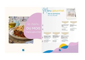 Menu Gourmet Juillet 2026
