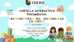 Cartilla Interactiva Documental Desarrollo Infantil 4 A 8 Años