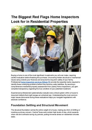 The Biggest Red Flags Home Inspectors Look For In Residential Properties