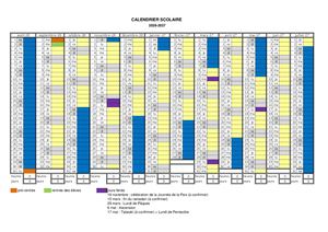 Calendrier Scolaire 2026 2027