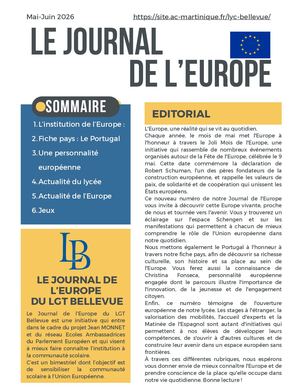 Journal De L'europe N5