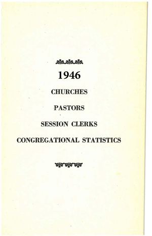 1946 Statistical Tables