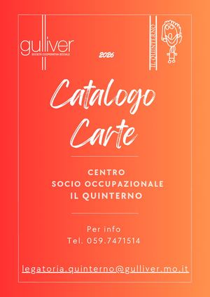 Catalogo Carte 2026 - Il Quinterno