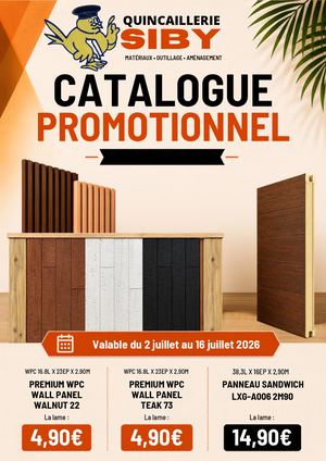 Catalogue Juillet 2026