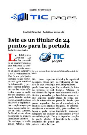 Tic Pages