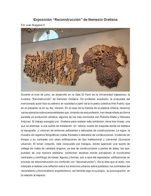 Reconstruccion Nemesio Orellana