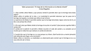 Taller No 1 Cindy Magallón