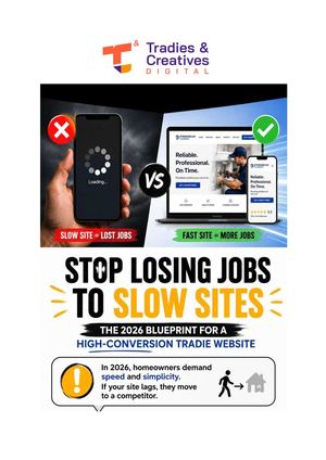 The 2026 Blueprint For A High Conversion Tradie Website