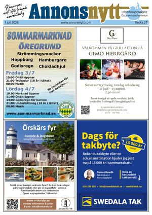 Annonsnytt V27 2026