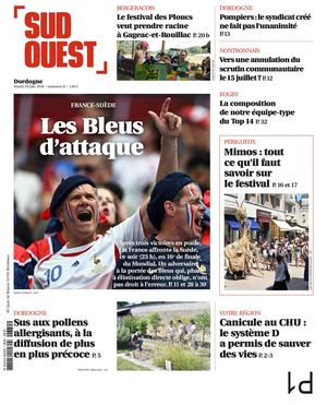 Sud Ouest Mardi 30 Juin