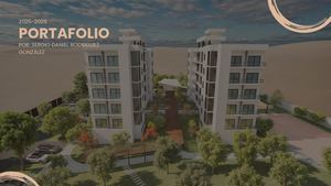 Brown Modern Architecture Portfolio Presentation