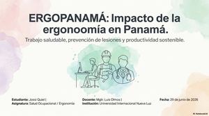 El Impacto De La Ergonomía En Panamá En La Herramienta