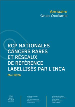Annuaire RCP Cancer Rares Labellisés INCa