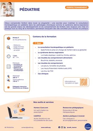 Bi Perf Pédiatrie