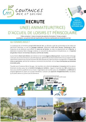 Animateur(trice) Quettreville Sur Sienne