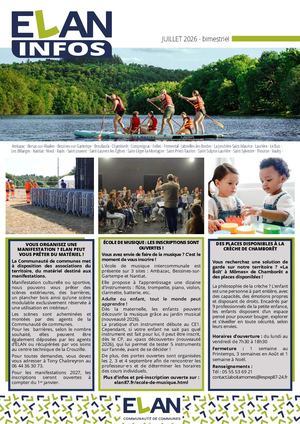 Elan Infos Juillet 2026
