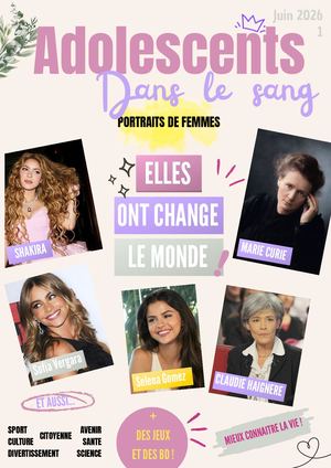 Magazine 4c 2026 Adolescents Dans Le Sang