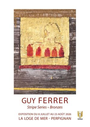 Exposition de Guy Ferrer : Stripe Series + Bronzes