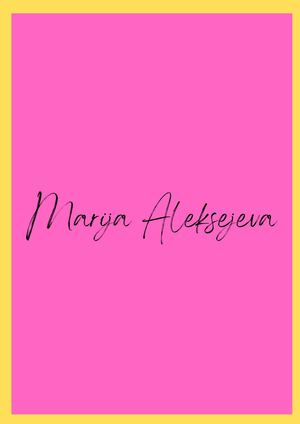Vangažiem 35. Marija Aleksejeva