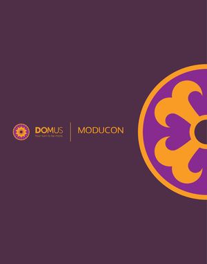 DOMUS Moducon EN
