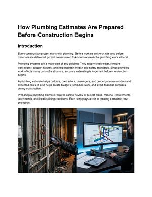 How Plumbing Estimates Are Prepared Befo (3)