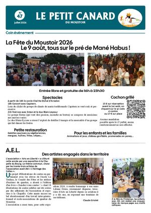 N°47 Le Petit Canard Du Moustoir Juillet