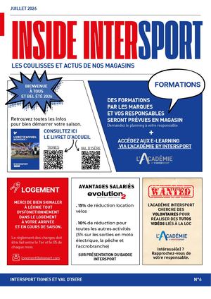 Inside Intersport Tignes Et Val D'isere Juillet26