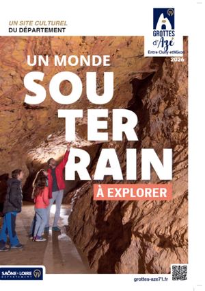 Brochure Générique Grottes D'azé 2026
