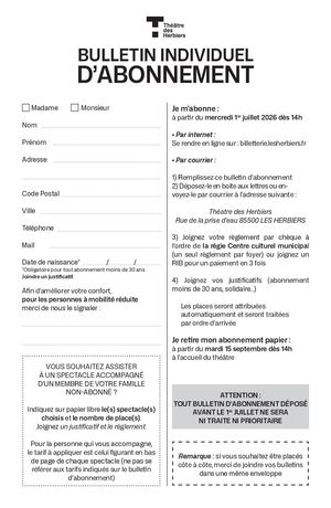 Bulletin Abonnement26 27