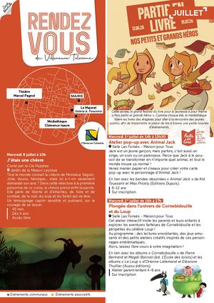 Rendez-vous de Villeneuve-Tolosane (juillet-août 2026)