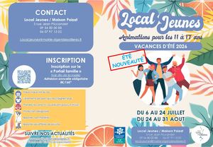LOCAL JEUNES : Programme Été 2026