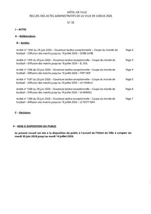 Recueil N° 35