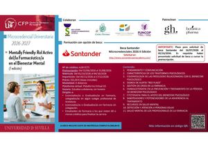 Difusión Microcredencial Mentally Friendly 2026 2027 Intergrada