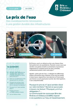 Dossier spécial - Prix de l'eau