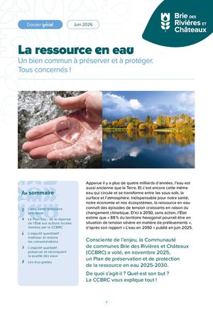 Dossier spécial - Ressource en eau