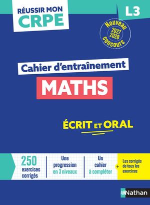 Cahier Entrainement L3 Maths