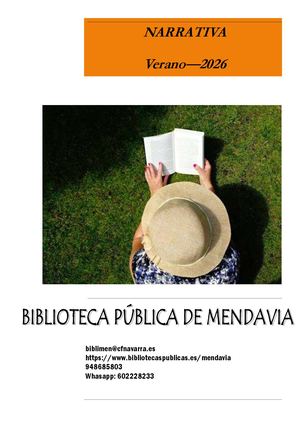 Boletín novedades: verano 2026